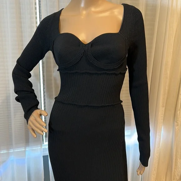 ALTUZARRA Louisa ribbed-knit midi dress - Picture 7 of 12